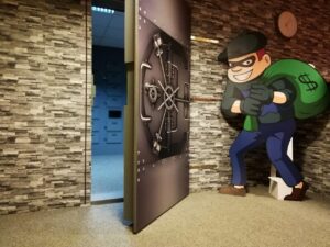 Úniková hra – Vyloupení trezoru – Vyloupení trezoru