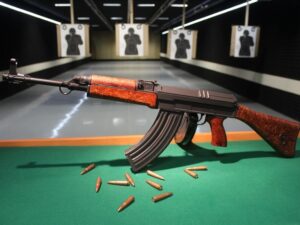 Střelba z dlouhých zbraní na 50m střelnici