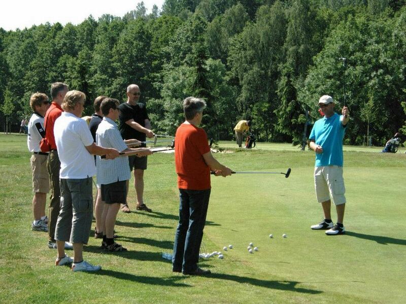 Intenzivní trénink golfu