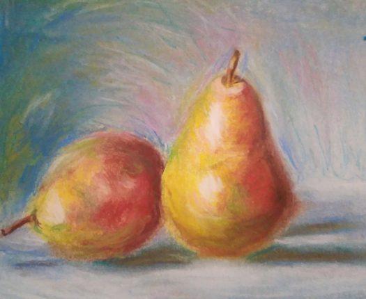 Online kurzy kreslení - 29 různých kurzů v pohodlí domova - Hruška pastelem snadno a krásně - online kurz - Obrázek 3