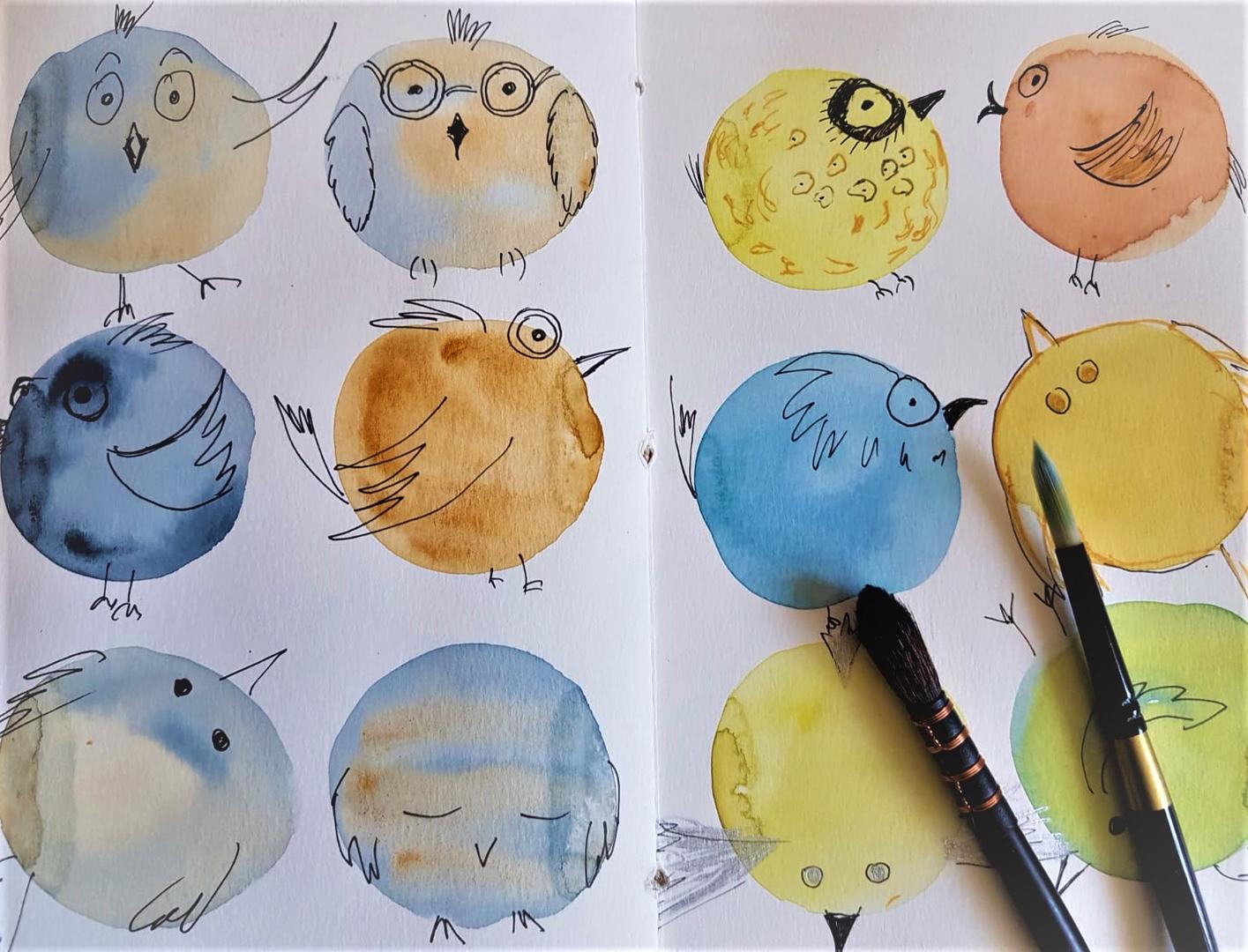 Online kurzy kreslení - 29 různých kurzů v pohodlí domova - Online kurz hravé ilustrace a techniky pro rozvoj tvořivosti - Obrázek 4