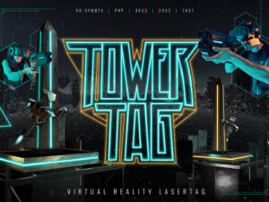 TowerTag ve VR Play Park – spojení laser game a paintballu – TowerTag – spojení laser game a paintballu – 15 minut