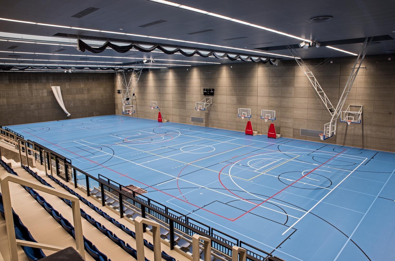 Pronájem sportovní víceúčelové haly v SC Řepy - Sportovní víceúčelová hala v SC Řepy - pronájem celé haly