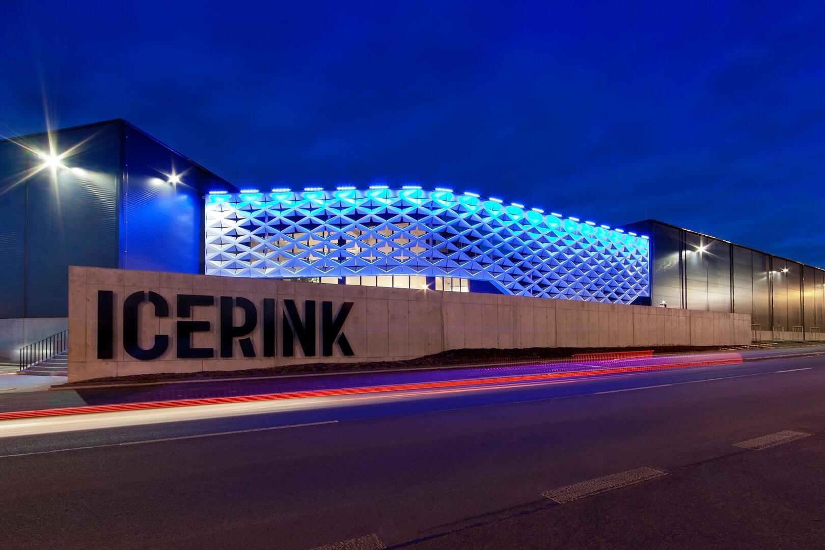 Stadion ICERINK - Pronájem ledové plochy - ICERINK - Pronájem Červené haly
