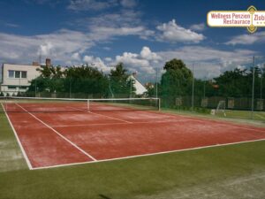 Tenisový kurt v penzionu Zlobice – zasportujte si