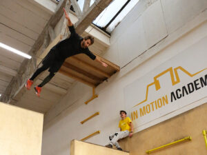 Kurz parkouru s Tomášem Zonygou