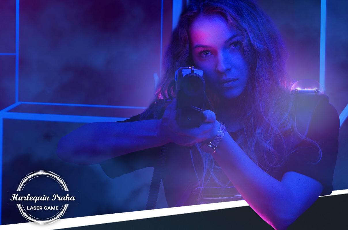3D Laser game Harlequin Praha - pořádná střílečka bez bolesti
