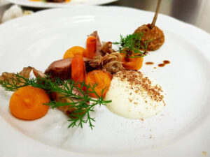 6chodové degustační menu U Malířů 1543