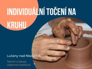 Keramické kurzy Lučany – kurz točení na kruhu – Keramika pro dospělé – vhodné i pro úplné začátečníky