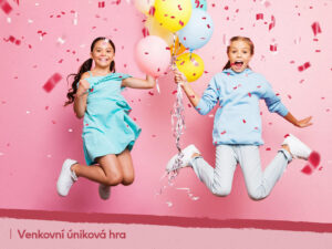 Hra pro děti na doma i na ven – Hledání narozeninového pokladu – Pro holky 6 – 10 let