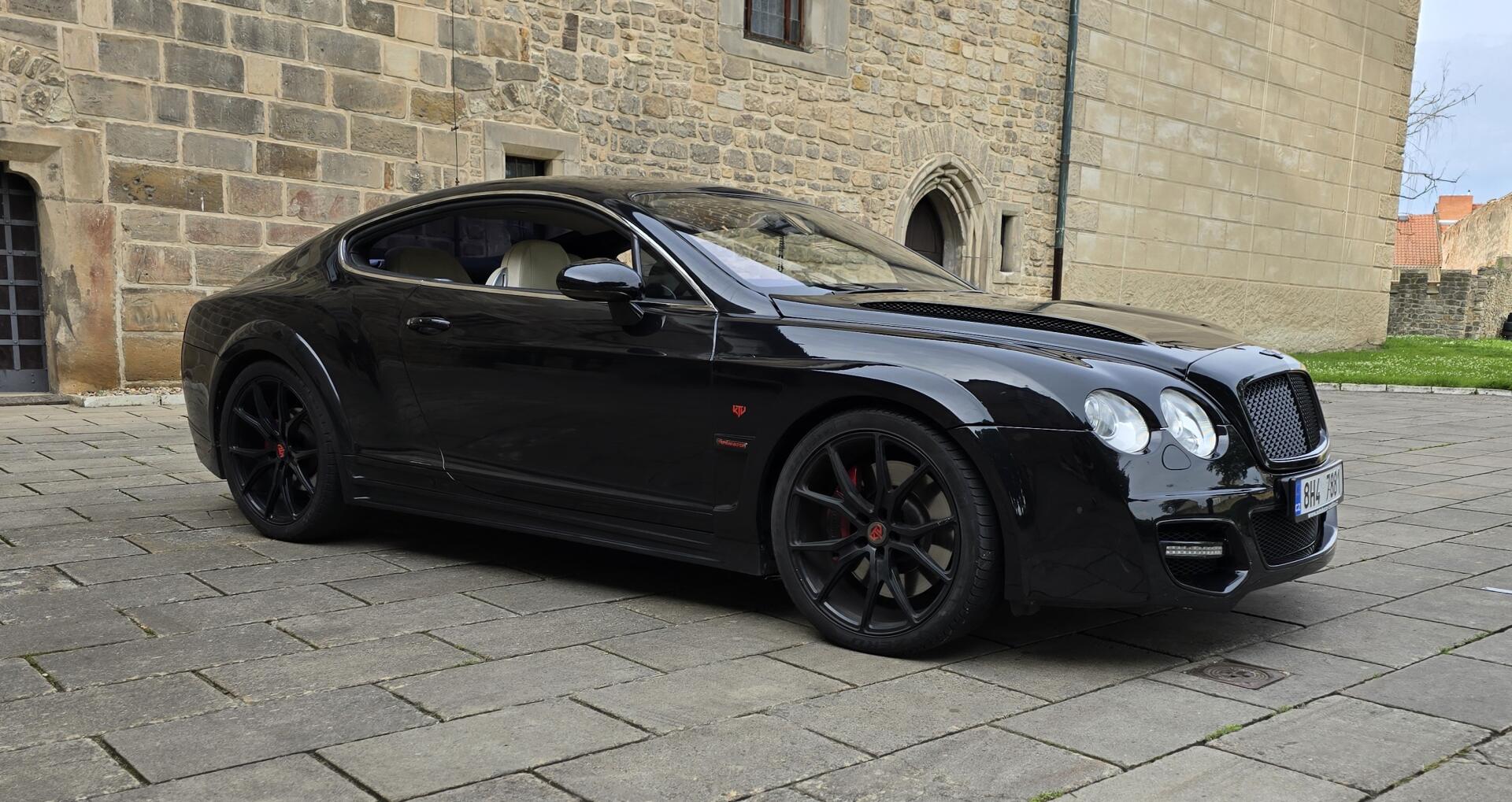 Zážitková jízda v Bentley Continental speed Onyx carbon - svezte se jako šampión