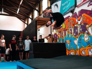 UM Parkour Park – volný vstup do parkourové haly