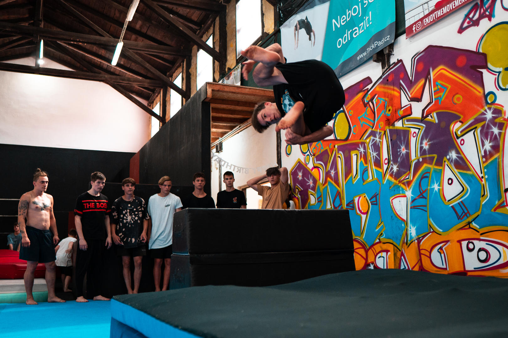 UM Parkour Park - volný vstup do parkourové haly