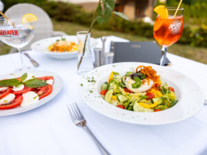 Čtyřchodové menu v restauraci Rendlík