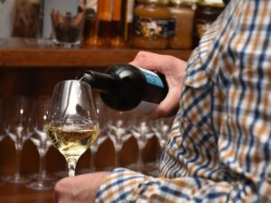 Řízená degustace ve vinném sklípku