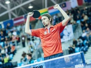 Stolní tenis s mistrem ČR Dmitrijem Prokopcovem
