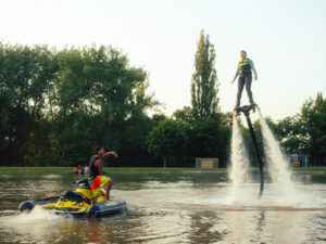 Kurz flyboardingu s videorozborem