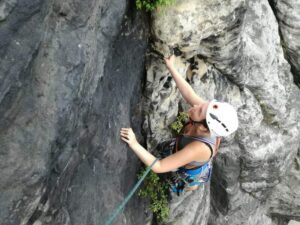 Kurz lezení na skalách