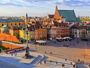 Krásy Varšavy: pobyt v apartmánu se snídaní