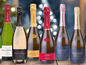 Španělská cava Mont Marcal: bílá i růžová