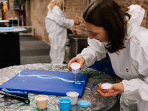 Zážitkové malování abstraktních obrazů