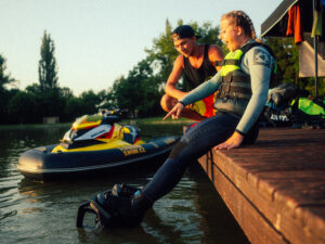 VIP lekce flyboardingu s mistrem ČR