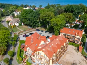 Penzion v krásné baltské vesnici: strava i wellness