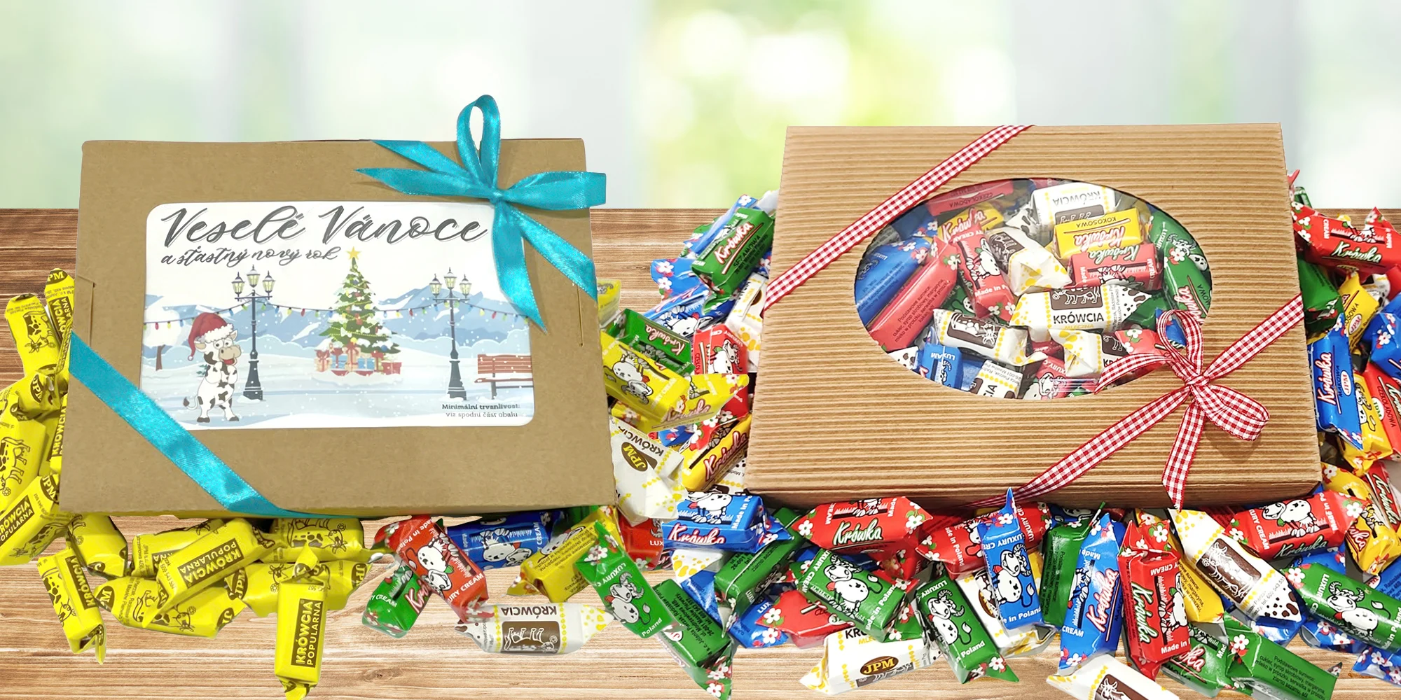 Dárkové balení karamelových Krowek: klasické nebo mix
