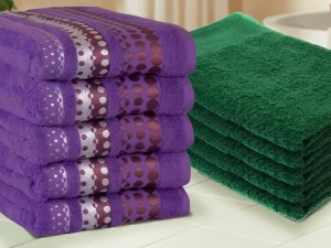 Osušky a ručníky ze 100% bavlny: 1-2 kusy