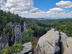 Individuální kurz pískovcového lezení