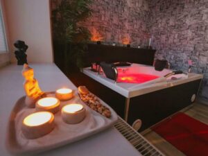 Ubytování ve wellness apartmánu Leqwell, Uherský Brod