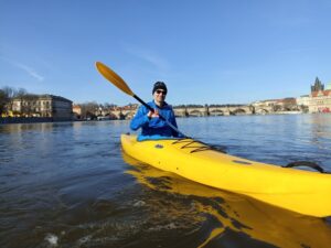 Plavba v seakajaku na Vltavě s instruktorem