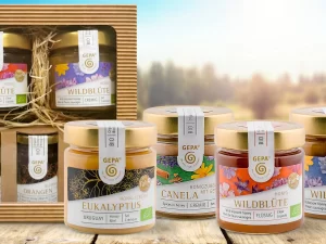 Fair trade bio medy s eukalyptem i skořicí