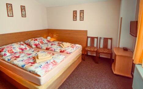 Pobyt (nejen) pro turisty nedaleko Slapské a Orlické přehrady v retro Penzionu Dalmo s bazénem + snídaně - Obrázek 2