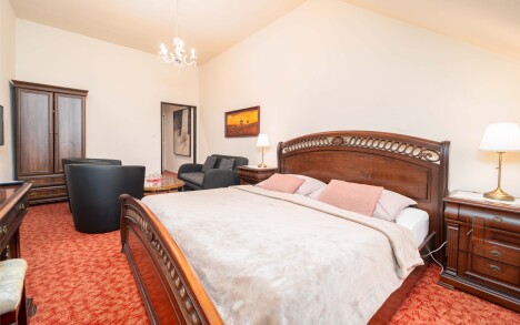 CHKO Beskydy: Nový Jičín v Hotelu Na Skalkách se snídaní nebo polopenzí, láhví sektu, kávou a dezertem - Obrázek 4