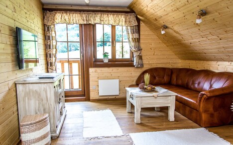 Pobyt u CHKO Strážovské vrchy v apartmánu Salaše Kľak s polopenzí + 3 dětská hřiště a možnost wellness - Obrázek 7