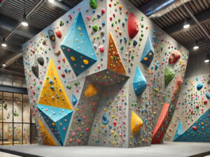 Skupinový kurz lezení na umělé stěně