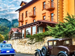 Romantika v Táboře s jídlem, proseccem i koupelí