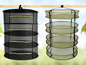 Síť pro sušení bylinek, hub či koření