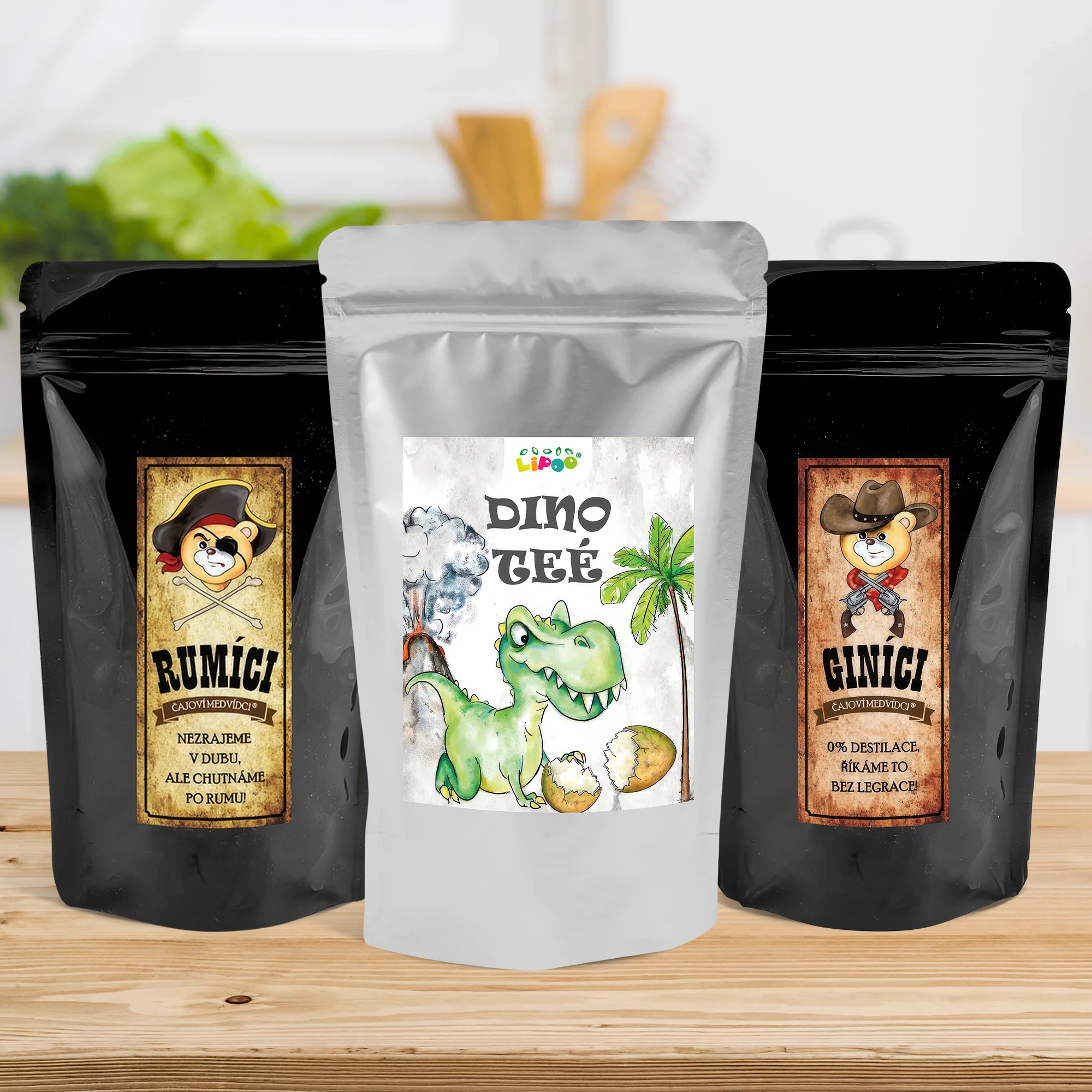 XXL čajoví medvídci, jednorožci i dinosauři - Obrázek 2