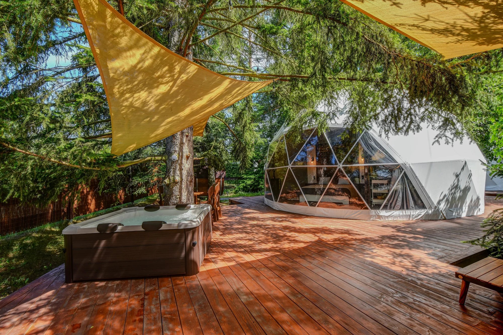 Glamping u pláže na Slapech: snídaně i wellness - Obrázek 11