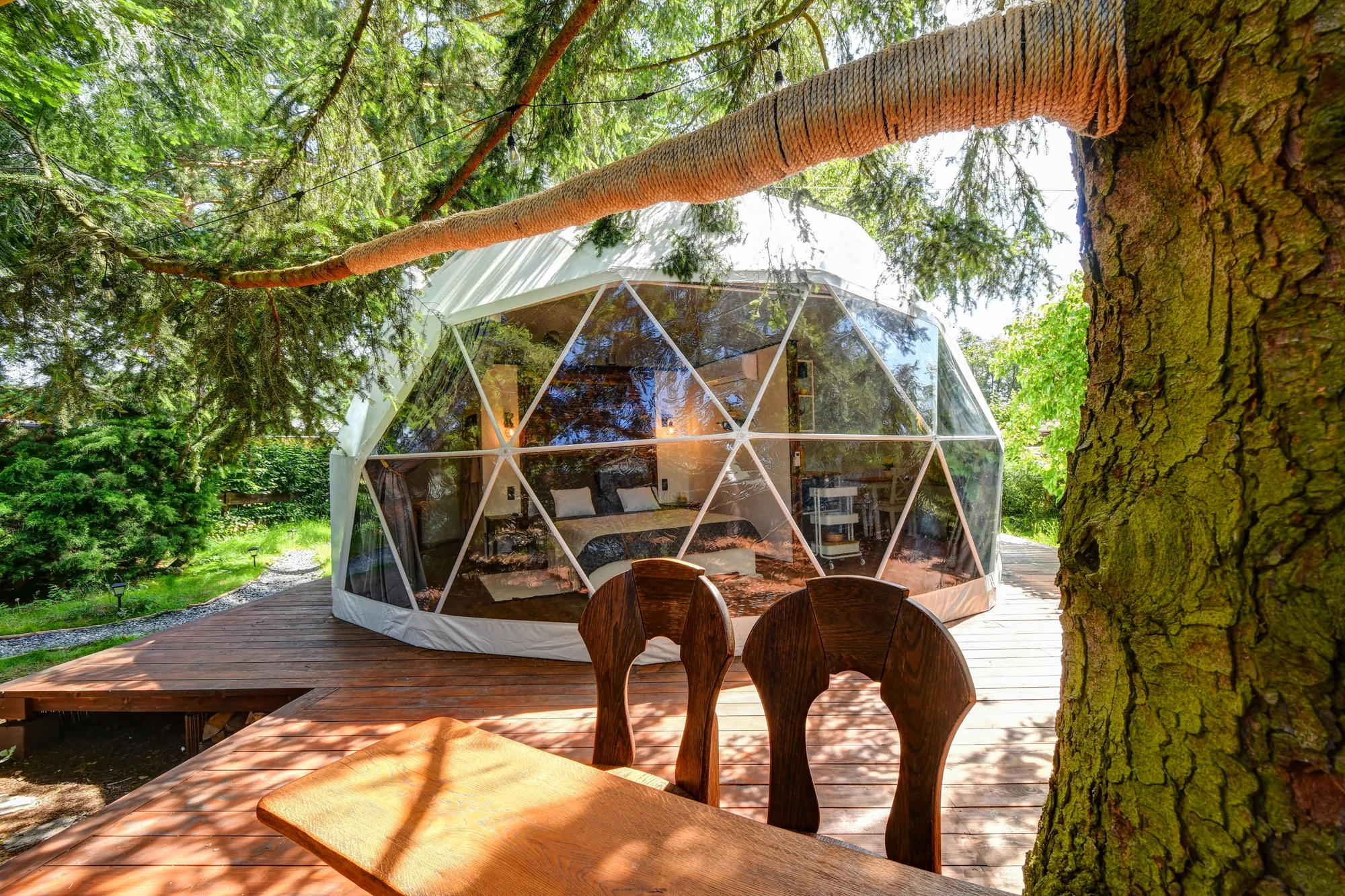 Glamping u pláže na Slapech: snídaně i wellness - Obrázek 6
