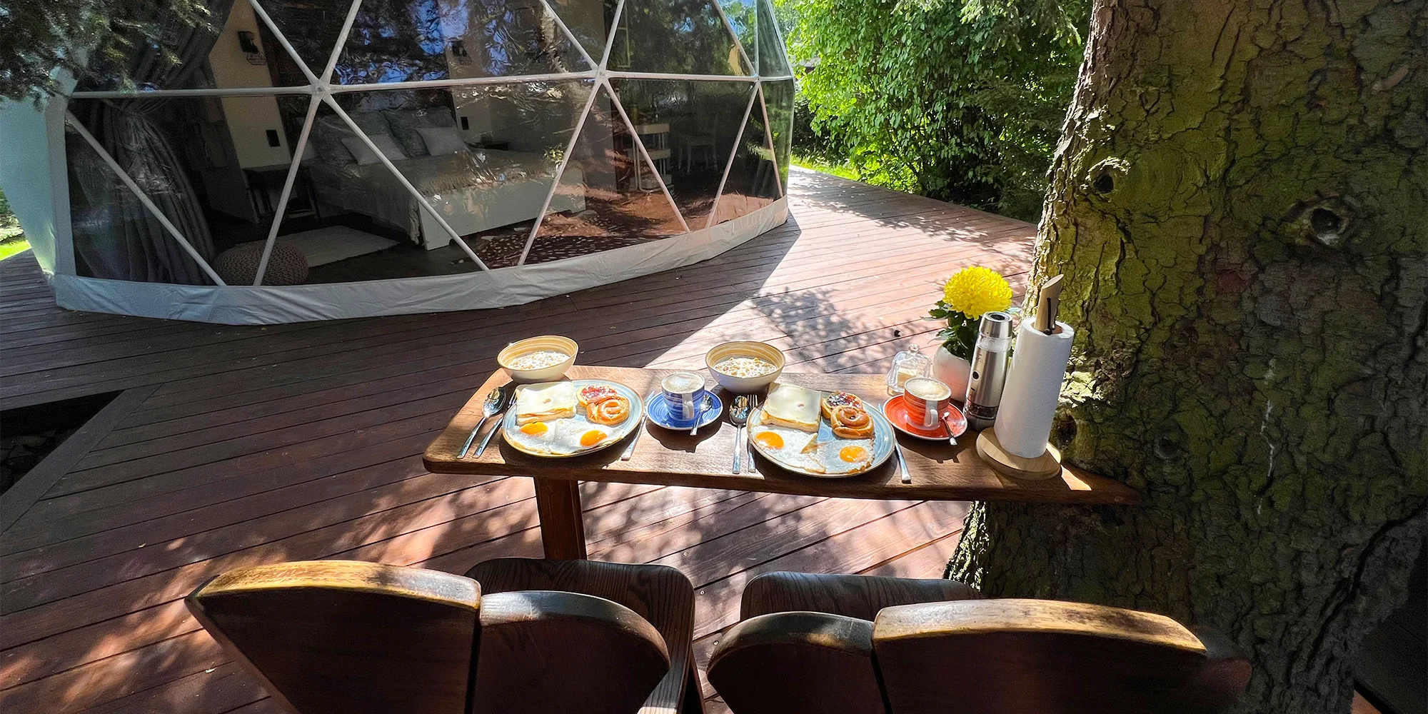 Glamping u pláže na Slapech: snídaně i wellness - Obrázek 5