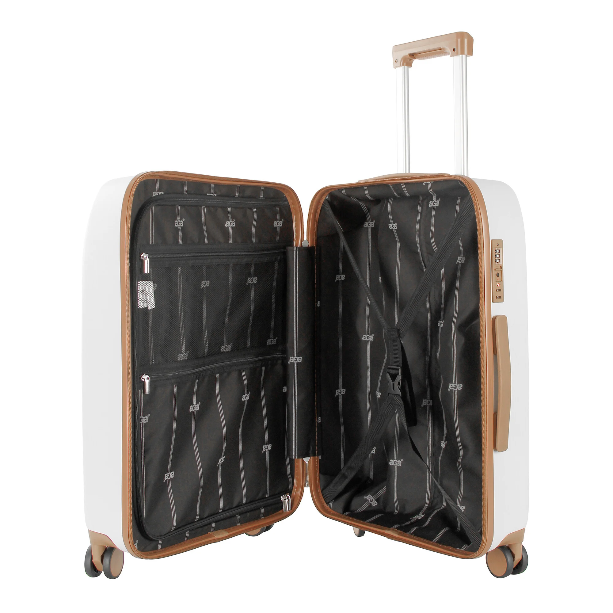 Skořepinové kufry v sadě, 33-93 l i doprava zdarma - Obrázek 11