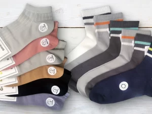 6 párů dámských či pánských kotníkových ponožek
