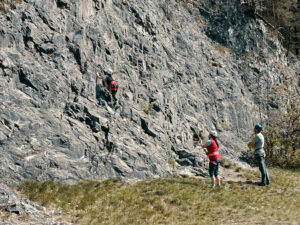 Kurz lezení na skalách