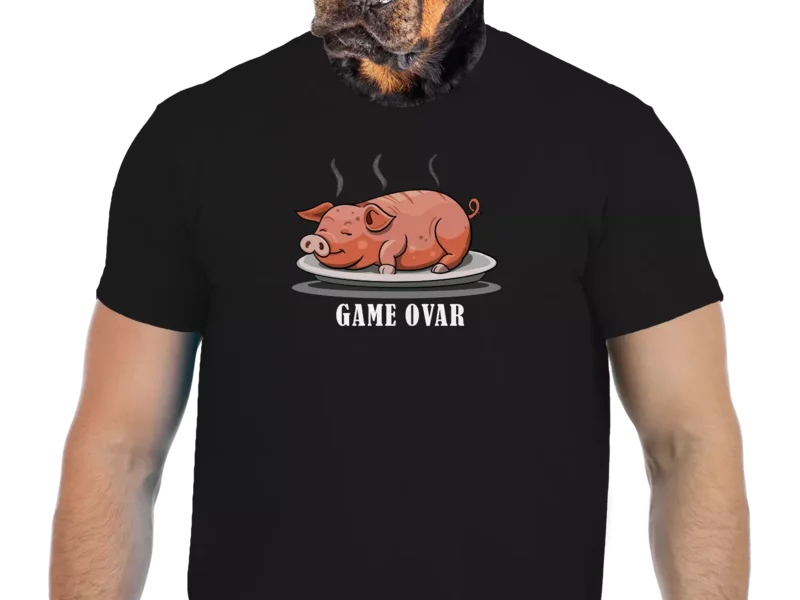 Vtipné tričko Bastard: Game ovar