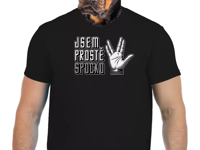 Vtipné tričko Bastard: Jsem spocko