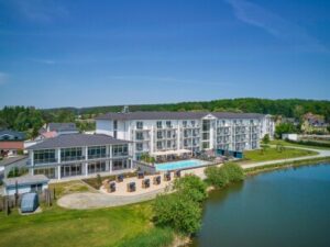 Německý ostrov Uznojem v Baltském moři v Dorint Resortu Baltic Hills Usedom **** se snídaněmi a wellness