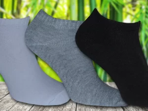 12 párů kotníkových bambusových ponožek